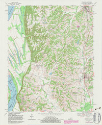 Arlington 1970 topographic map thumbnail