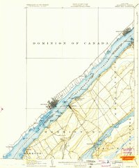 Brier Hill 1906 topographic map thumbnail