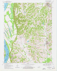 Arlington 1970 topographic map thumbnail