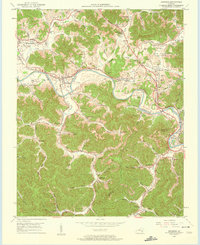 Artemus 1952 topographic map thumbnail