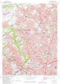Germantown 1967 topographic map thumbnail