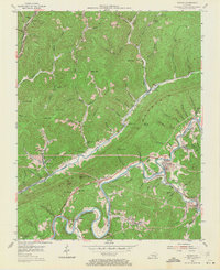 Balkan 1954 topographic map preview