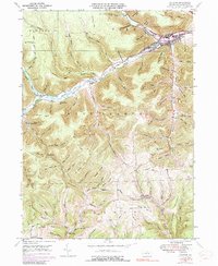 Galeton 1947 topographic map thumbnail