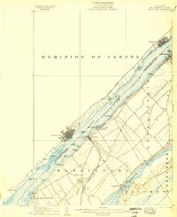 Brier Hill 1906 topographic map thumbnail