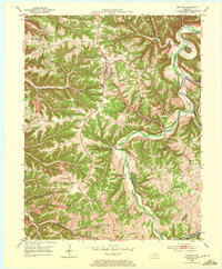 Bedford 1953 topographic map thumbnail