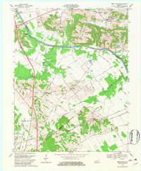 Beech Grove 1969 topographic map thumbnail