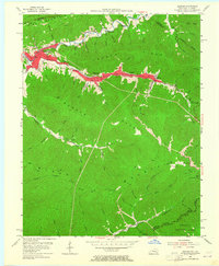 Benham 1954 topographic map thumbnail