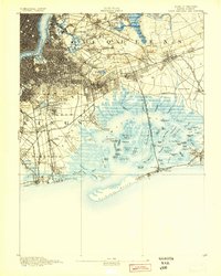 Brooklyn 1889 topographic map thumbnail