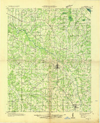 Benton 1936 topographic map thumbnail