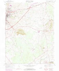 Culpeper East 1973 topographic map thumbnail