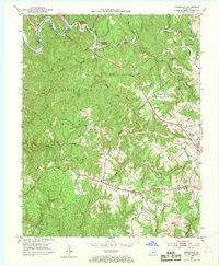 Bernstadt 1952 topographic map thumbnail