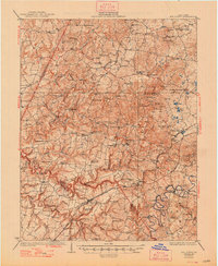 Big Clifty 1932 topographic map thumbnail