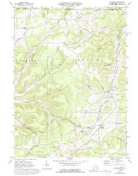 Ellisburg 1969 topographic map thumbnail