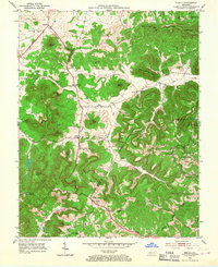 Bighill 1952 topographic map thumbnail