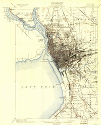 Buffalo 1901 topographic map thumbnail