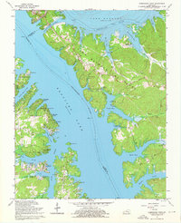 Birmingham Point 1967 topographic map thumbnail