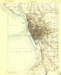 Buffalo 1901 topographic map thumbnail