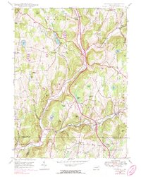 Lenoxville 1946 topographic map thumbnail