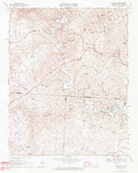 Claudville 1968 topographic map thumbnail