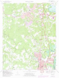 Chester 1969 topographic map thumbnail
