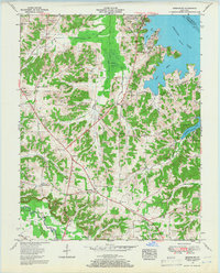 Briensburg 1955 topographic map thumbnail