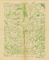 Briensburg 1936 topographic map thumbnail
