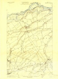 Massena 1907 topographic map thumbnail