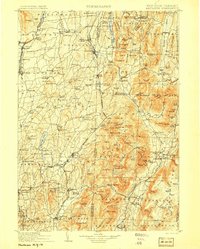 Mettawee 1903 topographic map thumbnail