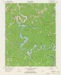 Buckhorn 1961 topographic map thumbnail