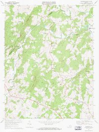 Castleton 1971 topographic map thumbnail
