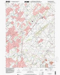 Buckingham 1999 topographic map thumbnail