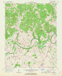 Canmer 1953 topographic map thumbnail