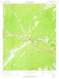 Callaghan 1966 topographic map thumbnail