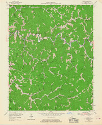 Carrie 1954 topographic map thumbnail