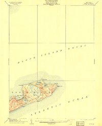 Montauk 1904 topographic map thumbnail