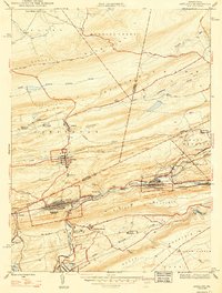 Ashland 1947 topographic map thumbnail