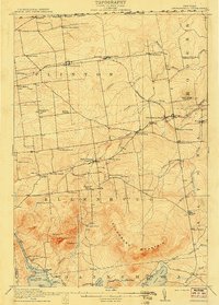 Churubusco 1915 topographic map thumbnail