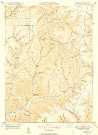 Ayers Hill 1949 topographic map thumbnail