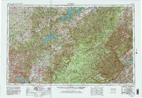 Corbin 1956 topographic map thumbnail