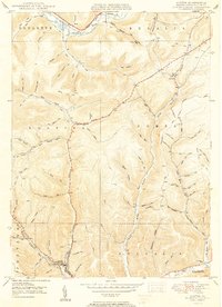 Austin 1950 topographic map thumbnail