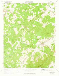 Barboursville 1964 topographic map thumbnail