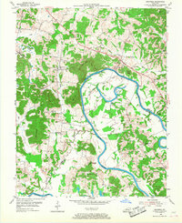 Cromwell 1954 topographic map thumbnail