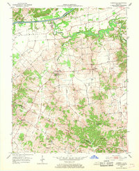 Curdsville 1953 topographic map thumbnail