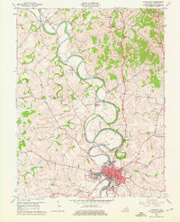 Cynthiana 1961 topographic map thumbnail