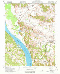 Dekoven 1959 topographic map thumbnail