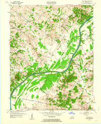 Delaware 1953 topographic map thumbnail