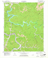 Dewey Lake topographic map thumbnail
