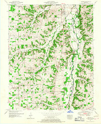 Dexter 1951 topographic map thumbnail