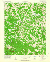 Dickeys Mills 1954 topographic map thumbnail