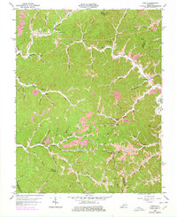 Dingus 1962 topographic map thumbnail
